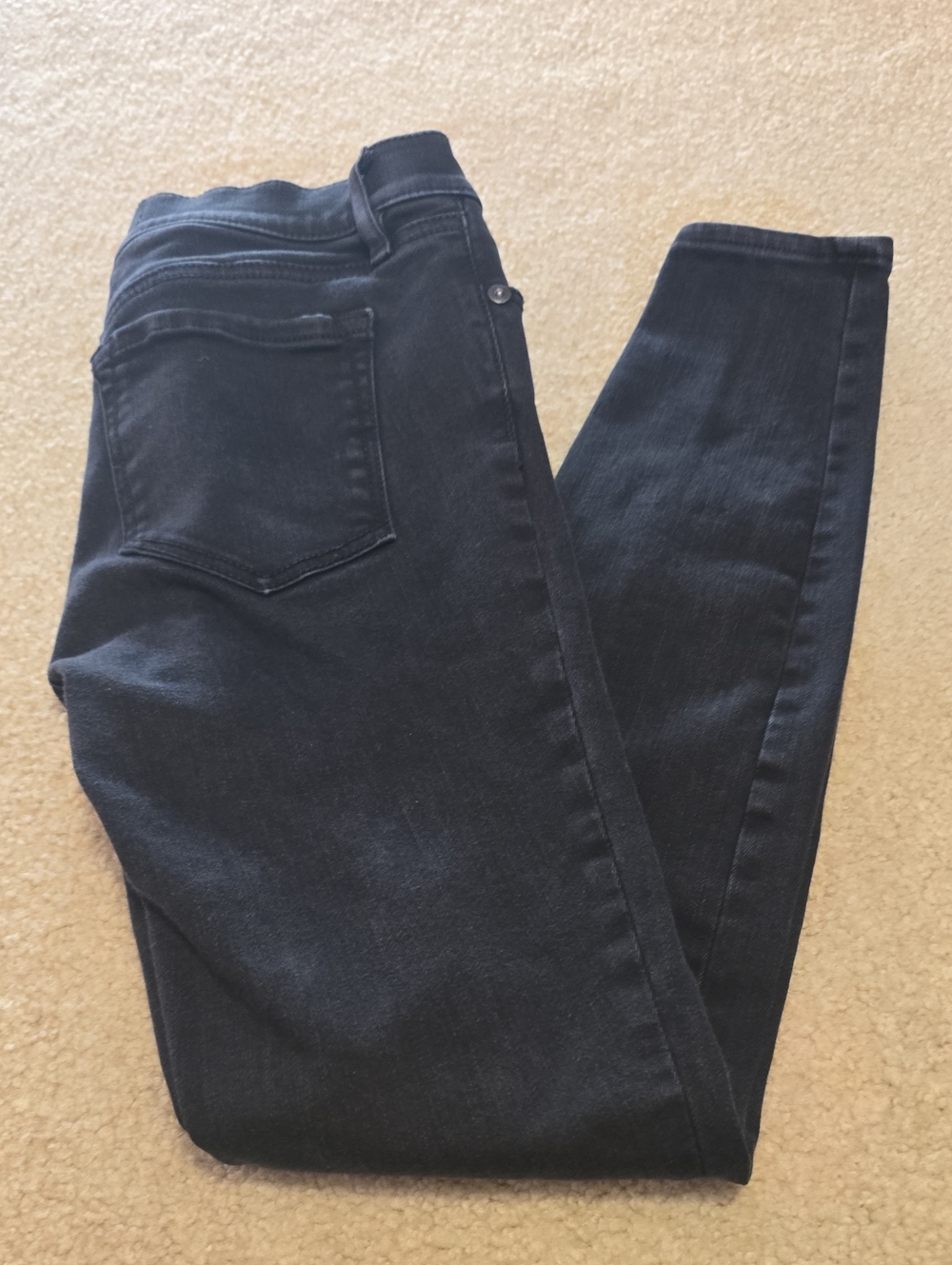 LOFT Black Skinny Stretch Jeans Size 0/25